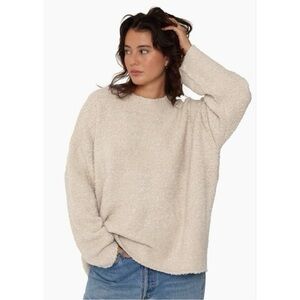 SET Active Cream Crew Neck Sweater